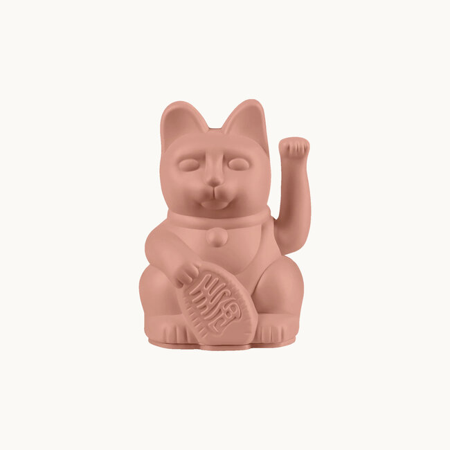 Donkey Waving Lucky Cat Mini - pink