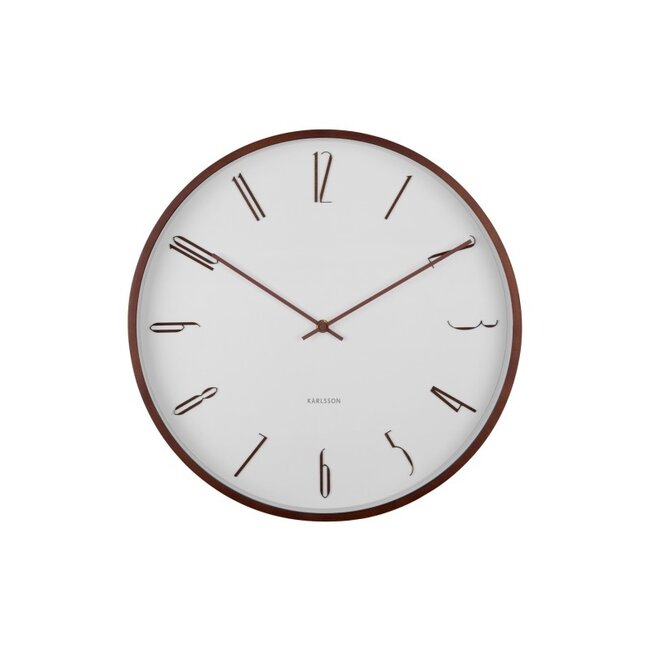 Karlsson Wanduhr Scandia - weiß