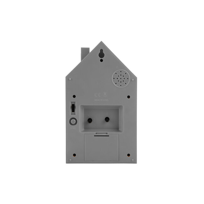 Karlsson - Alarm Clock Modern Cuckoo - grey