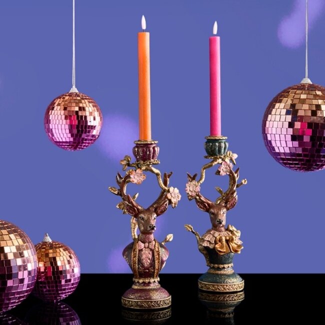 Werner Voß Werns - Kerzenhalter Hirsch Erika