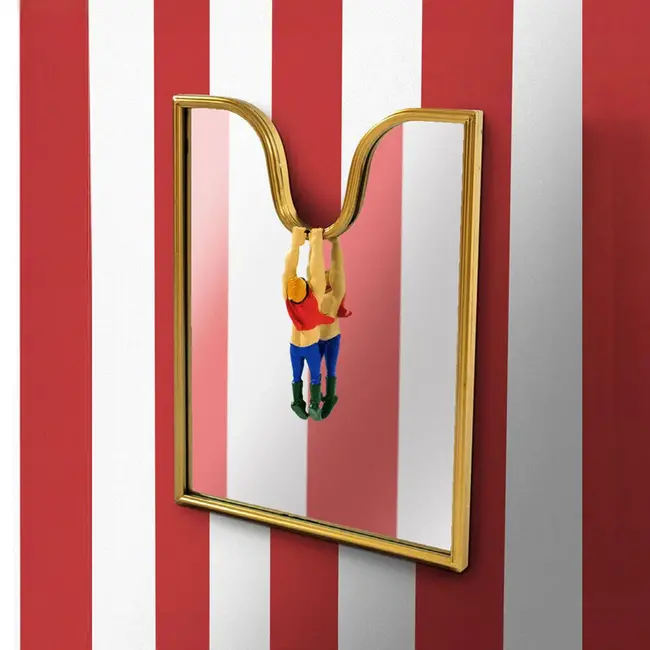 Seletti - Miroir Circus Superhero