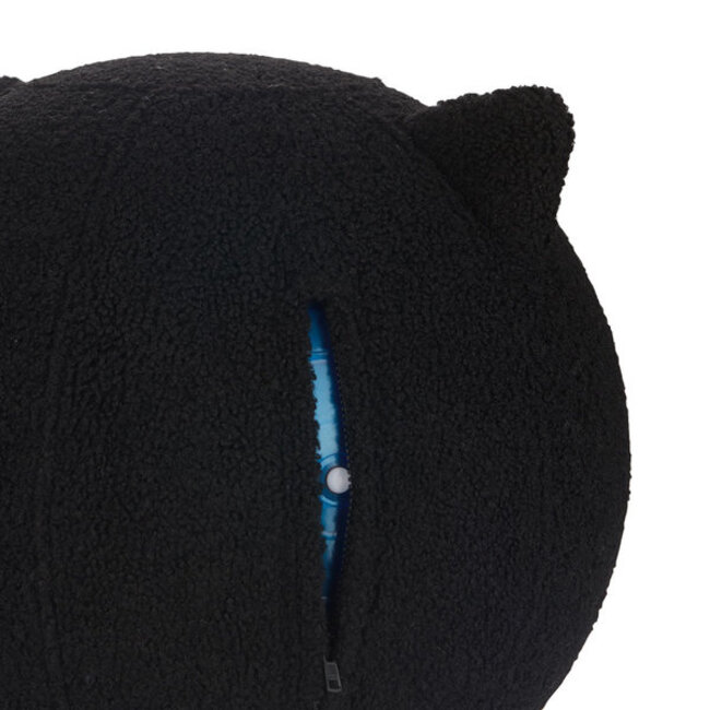 Balvi - Puff Sitzball Kitty - schwarz