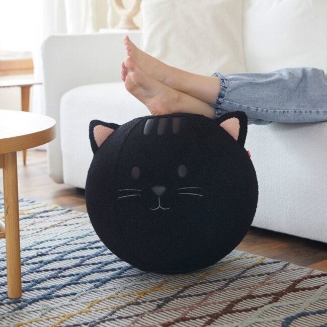 Balvi - Pouf Ballon-Siège Kitty - noir