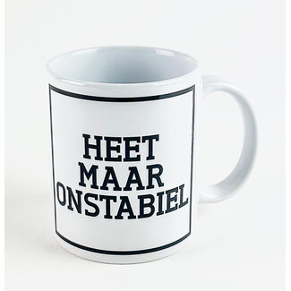 Urban Merch Beker Heet Maar Onstabiel