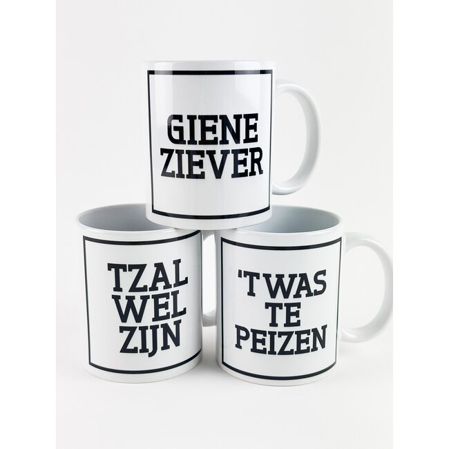 Urban Merch - Tasse à Café Twas Te Peizen