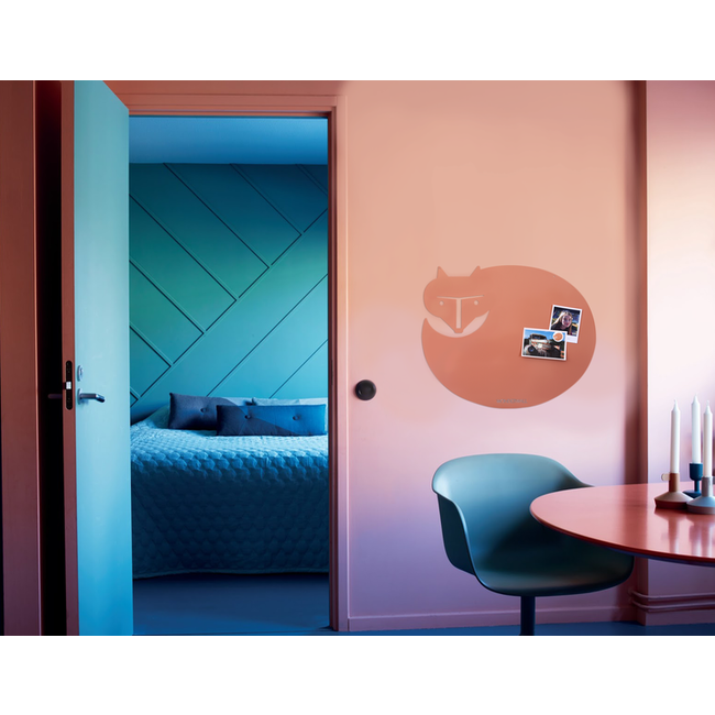 FAB Wonderwall - Magnettafel Fuchs - orange
