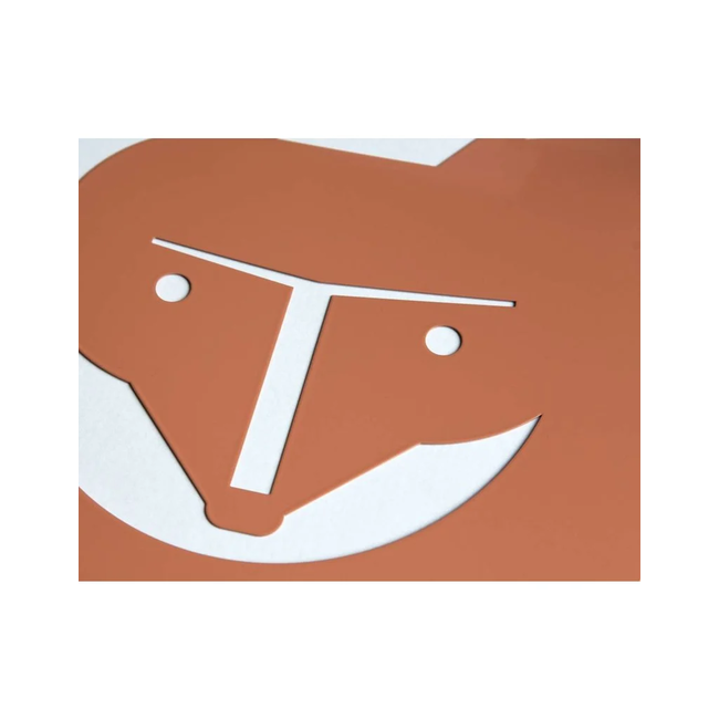 FAB Wonderwall - Magnettafel Fuchs - orange
