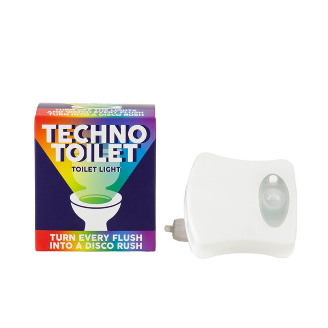 Gift Republic - Techno Toilet - Toilet Licht