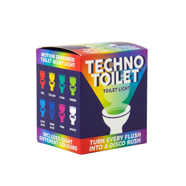 Gift Republic - Techno Toilet - Toilet Light