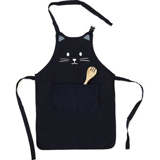 Balvi Tablier de Cuisine Kitty - noir