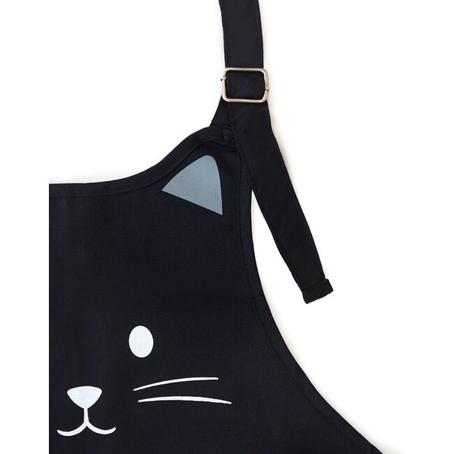 Balvi - Kitchen Apron Kitty - black