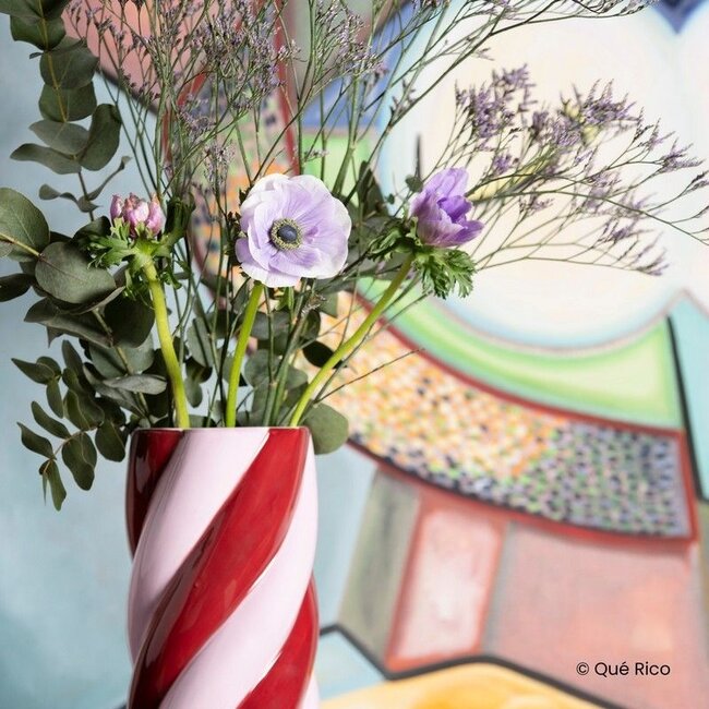 Que Rico - Vase Camila - Amor del Color - red