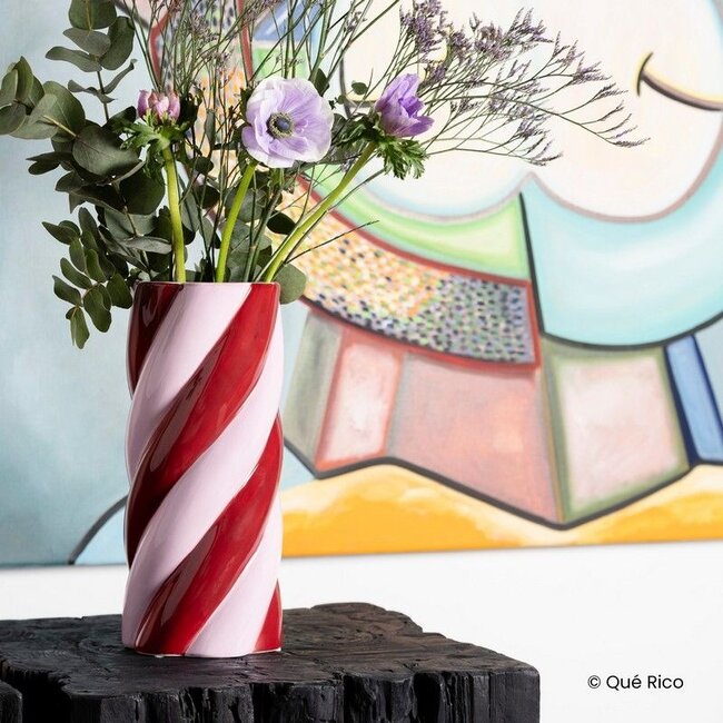 Que Rico - Vase Camila - Amor del Color - rouge