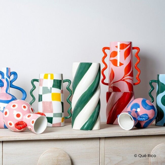 Que Rico - Vase Camila - Amor del Color -green