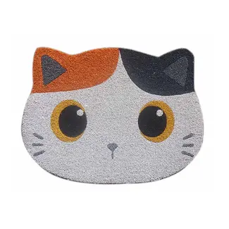i-total Paillasson Chat Orange