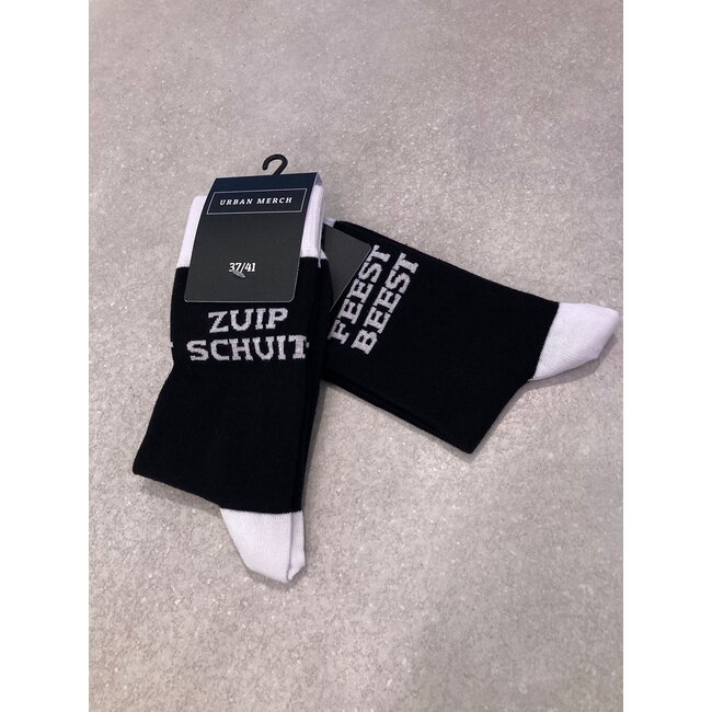 Urban Merch - Chaussettes Zuipschuit - taille 37/41 (femmes)