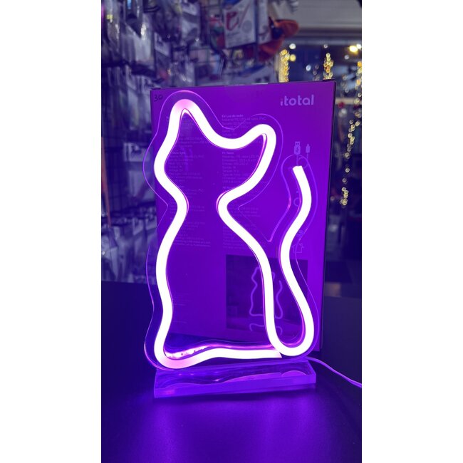 i-total - Led Neon Kat