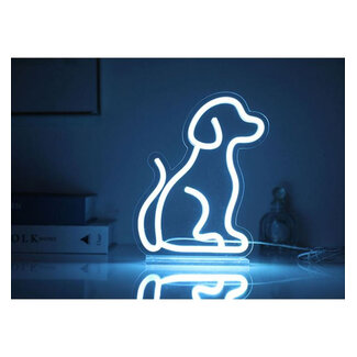 i-total Chien Néon LED