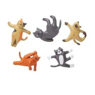 Kikkerland Magnets Yoga Cats