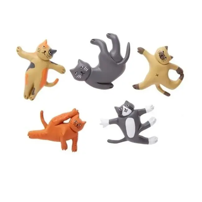 Trendform - Yoga Katzen - 5er-Set