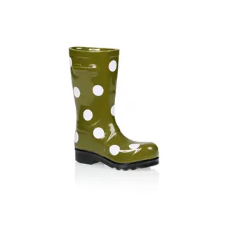 Bitten Vase Bottes Wellington - vert