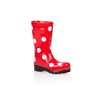 Bitten Vase Bottes Wellington - rouge