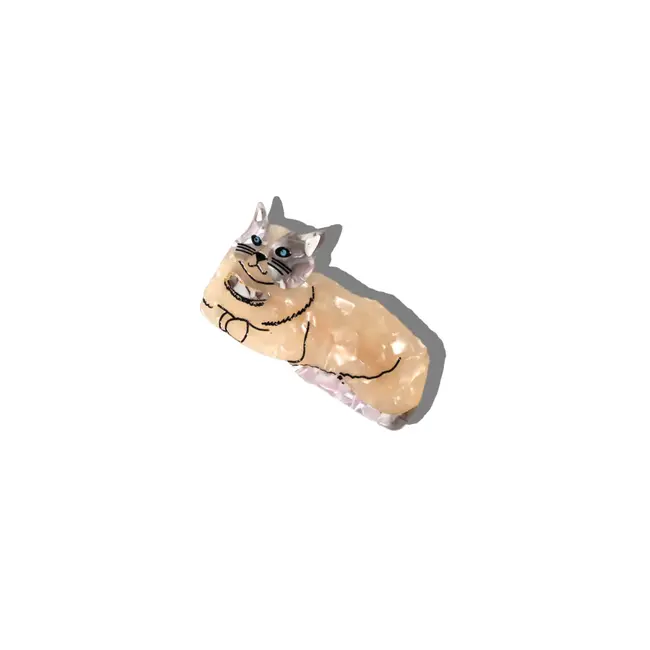 Solar Eclipse Hairclip - Ragdoll Cat