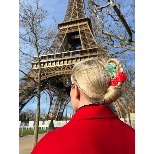 Solar Eclipse - Haarclip - Kersen