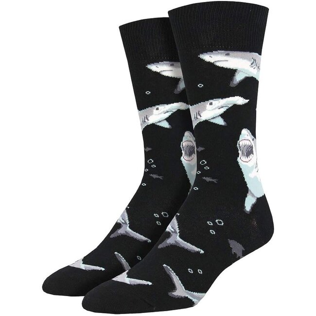 SockSmith Chaussettes Shark Chums- hommes
