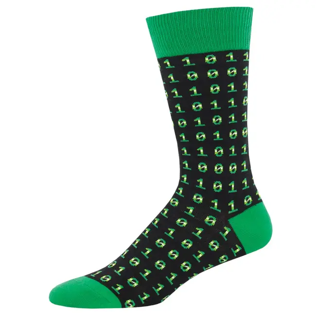 SockSmith Sokken Binary Code - mannen