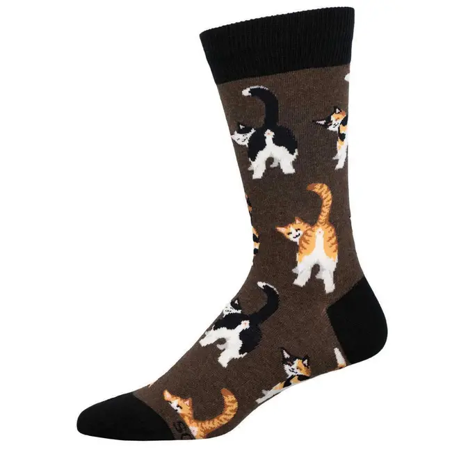 SockSmith - Chaussettes Cat Butts - taille 40-46 (hommes)