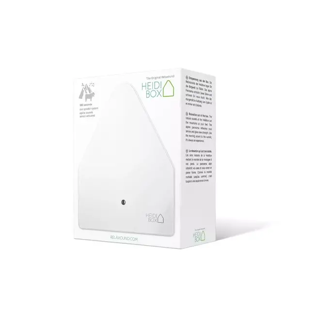 Relaxound - Heidibox Motion Detector - refreshing Alpine sounds - white