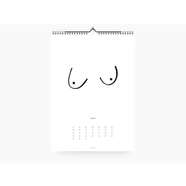 Typealive - (Verjaardags)Kalender Boezemvrienden - Tieten