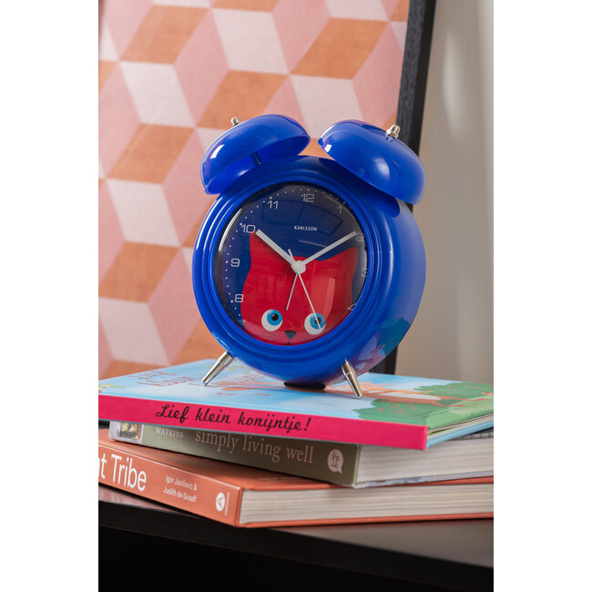 Karlsson - Alarm Clock Peekaboo Cat