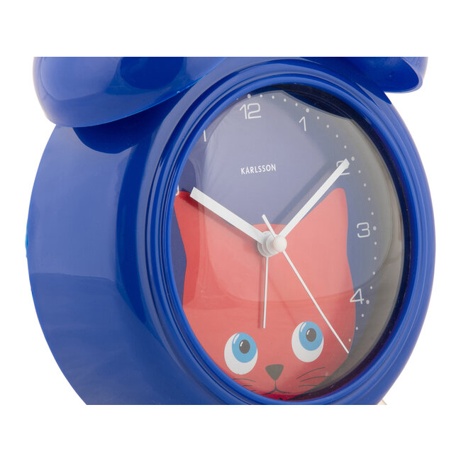 Karlsson - Wecker Peekaboo Katze