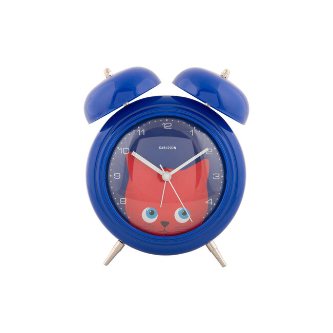 Karlsson - Wecker Peekaboo Katze
