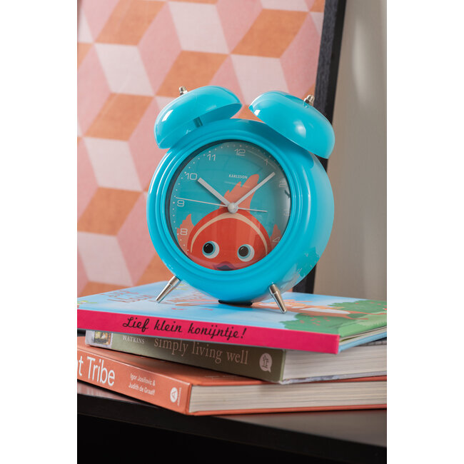 Karlsson - Alarm Clock Peekaboo Goldfish
