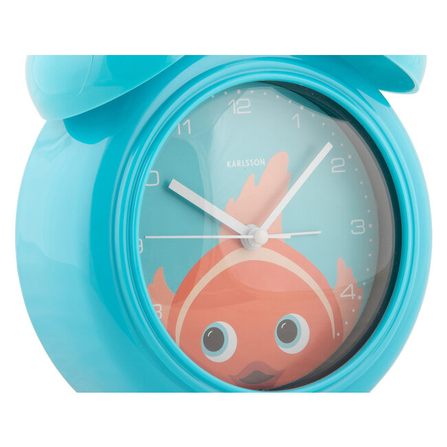 Karlsson - Alarm Clock Peekaboo Goldfish