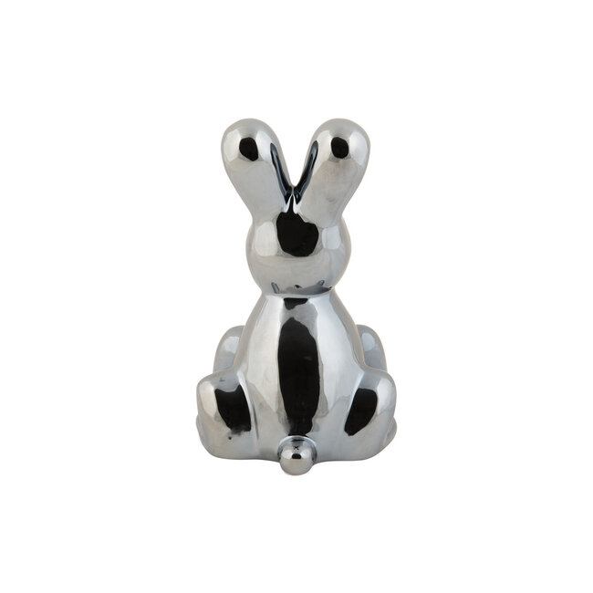 Present Time – Skulptur Balloon Bunny - small