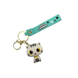 i-total Sleutelhanger Cat Lovers - wit