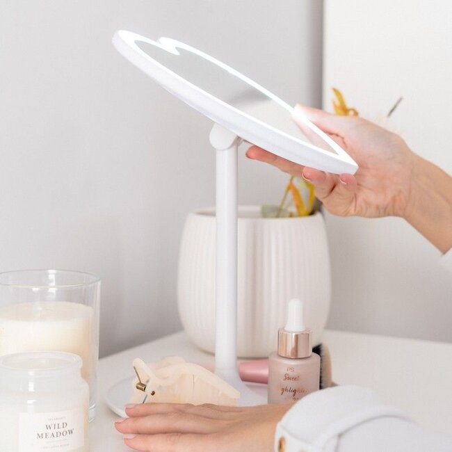 Flamingueo – Schminkspiegel mit LED-Streifen Zoë