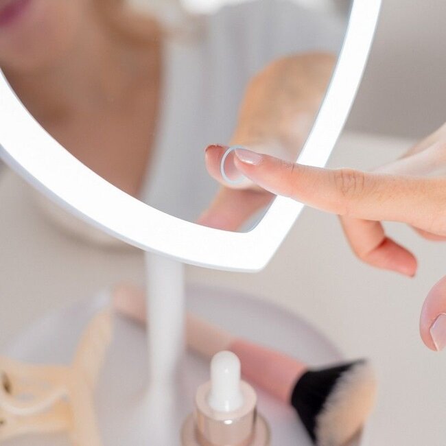 Flamingueo - Miroir de Maquillage avec bande LED Zoë