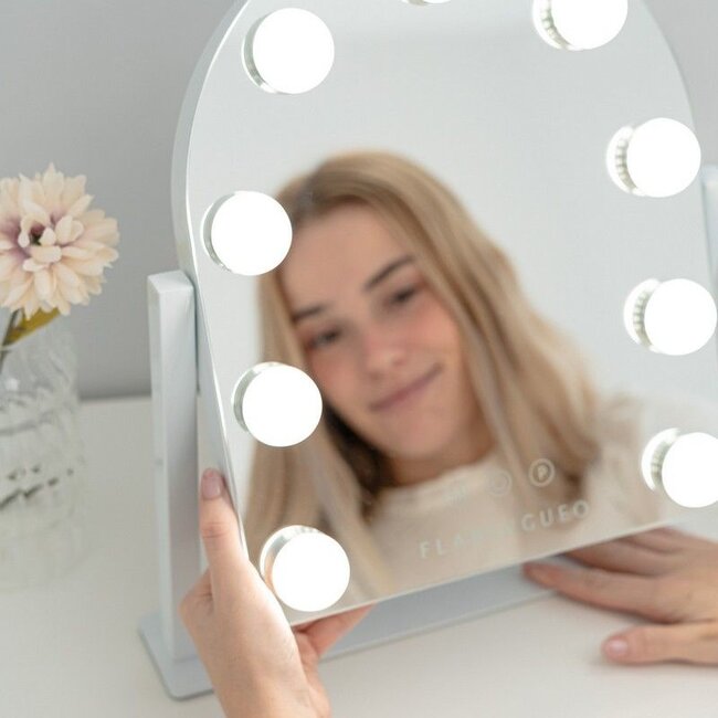 Flamingueo - Miroir de Maquillage LED Erin