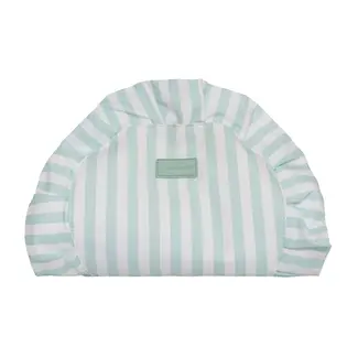 Flamingueo Make-up Bag Bailey - green striped