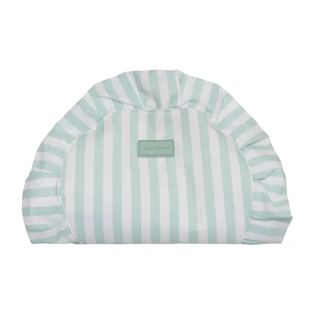 Flamingueo Make-up Tas Bailey - groen gestreept