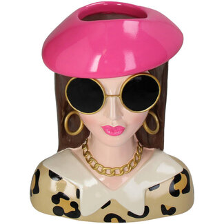 Kersten Vase Fashion Lady - rosa Hut