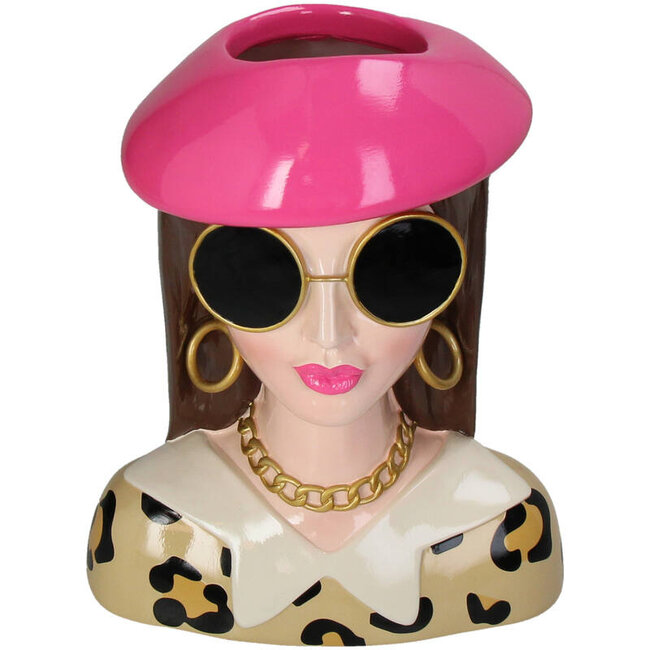 Kersten Vase Fashion Lady - rosa Hut