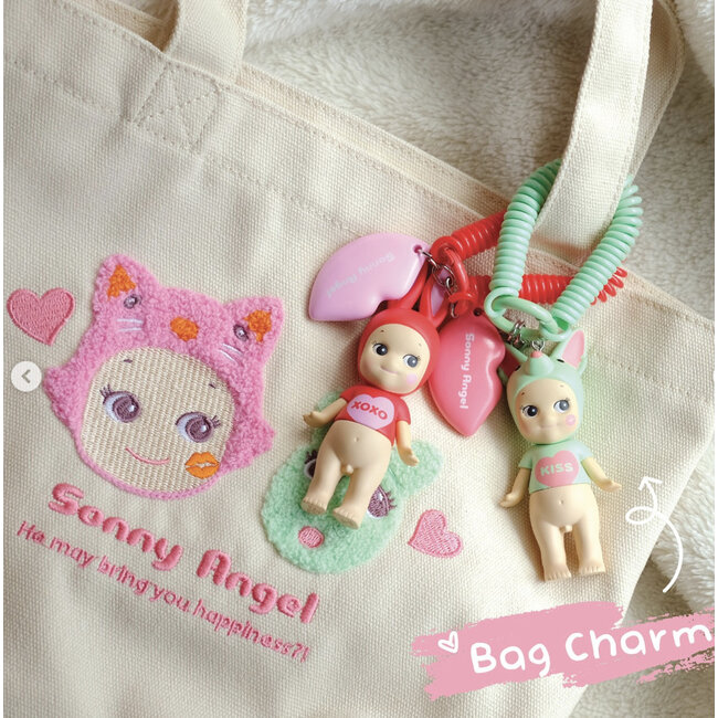 Sonny Angel - Tote Bag  / Sac à Lunch Kiss Kiss - Édition limitée