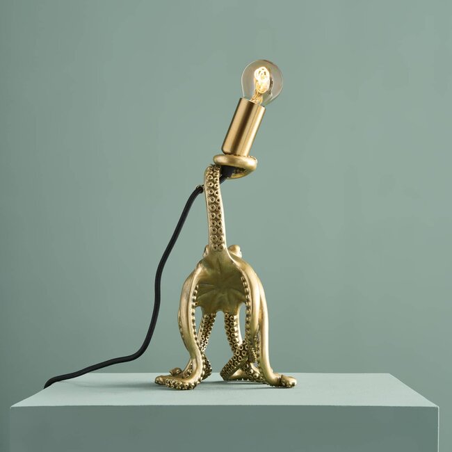 Werner Voß Werns - Tafellamp - Dierenlamp Baby Otto Octopus - goud