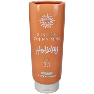 Kersten Vase Crème Solaire - orange